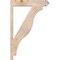 Ekena Millwork Funston Arts & Crafts Smooth Outlooker, Douglas Fir, 5 1/2"W x 24"D x 36"H OUT06X24X36FST03SDF - alternate 4